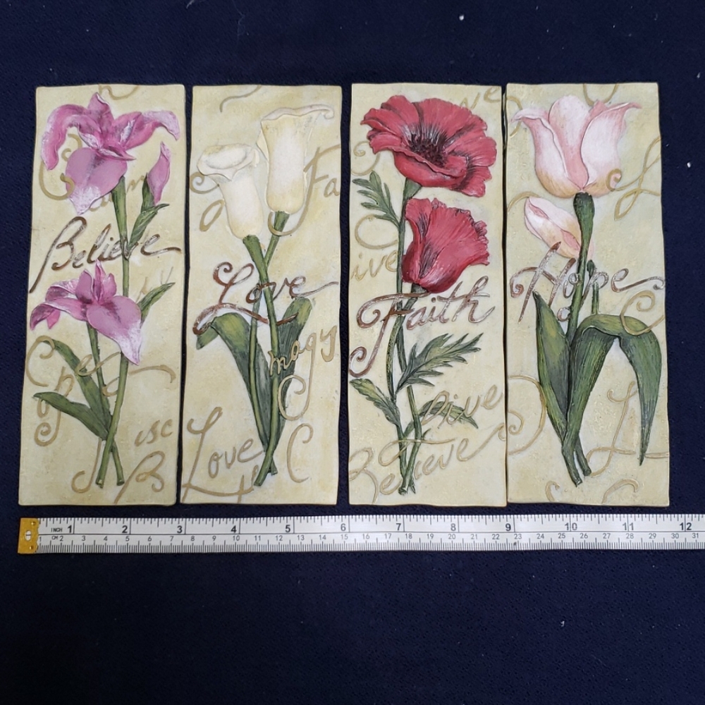 Inspirational Wall Art - 4 pieces